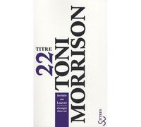 Étranger chez soi - Toni Morrison - Bourgois - Poche - Roman
