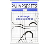 Etranger dans la langue (L') L'étranger dans la langue - Pierre Civil - Presses De La Sorbonne Nouvelle - broché - Revue