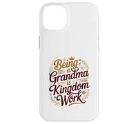 Être Grand-mère, C'est l'œuvre du Royaume, la Grand-mère, la Famille, chrétienne Coque pour iPhone 14 Plus