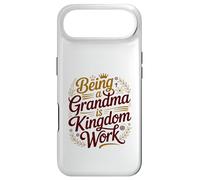Être Grand-mère, C'est l'œuvre du Royaume, la Grand-mère, la Famille, chrétienne Coque pour iPhone Air