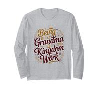 Être Grand-mère, C'est l'œuvre du Royaume, la Grand-mère, la Famille, chrétienne Manche Longue