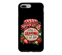 Être Grand-mère, C'est Mon Truc, Une Grand-mère drôle aux Fraises Coque pour iPhone 7 Plus/8 Plus