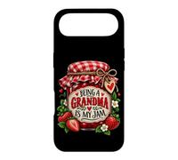 Être Grand-mère, C'est Mon Truc, Une Grand-mère drôle aux Fraises Coque pour iPhone Air