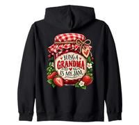 Être Grand-mère, C'est Mon Truc, Une Grand-mère drôle aux Fraises Sweat à Capuche