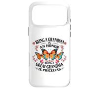 Être Grand-mère est Un Honneur, être Une arrière-Grand-mère n'a Pas de Prix Coque pour iPhone 17 Pro Max