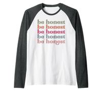 être honnête Hommes Femmes Adjectifs préférés drôle Impertinent Mot Amusant Manche Raglan
