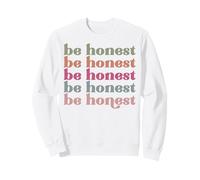 être honnête Hommes Femmes Adjectifs préférés drôle Impertinent Mot Amusant Sweatshirt