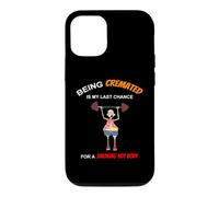 Être incinéré est Mon dernier Espoir d'avoir Un Corps brûlant Coque pour iPhone 12/12 Pro