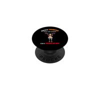 Être incinéré est Mon dernier Espoir d'avoir Un Corps brûlant PopSockets PopGrip Adhésif