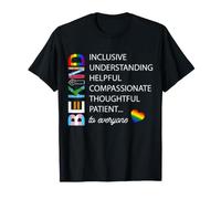 Être inclusif, Comprendre, Aider, compatissant T-Shirt