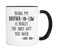 Être Mon Beau-Frère Est Le Seul Cadeau Dont Tu Aies Besoin. Mug À Café Humour Mug Élégantes Tasse Pour Cuisine Bureau Chocolat Chaud 330Ml