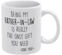 Être mon beau-père est vraiment la seule chose dont vous avez besoin, tasse à café humoristique de 11 onces, blanche
