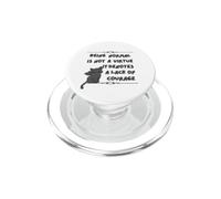 Être Normal n'est Pas Une Vertu, Cela dénote Un Manque de Courage PopSockets PopGrip pour MagSafe