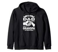 Être père est Un Honneur, Grand-père est Un Grand-père Inestimable Sweat à Capuche