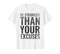Être Plus Fort Que Vos Excuses Motivation Gym Entraînement T-Shirt