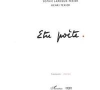 Être poète Edition bilingue français-italien - Sophie Laroque-Texier - L'harmattan - relié - Poésie