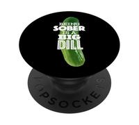 Être Sobre est Un Gros aneth PopSockets PopGrip Adhésif