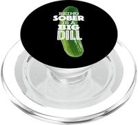 Être Sobre est Un Gros aneth PopSockets PopGrip pour MagSafe