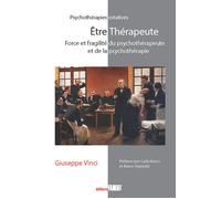 Être Thérapeute - Giuseppe Vinci - Fabert Eds - broché - Etude