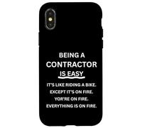 Être Un Entrepreneur est Facile et drôle de dire de l'humour Coque pour iPhone X/XS