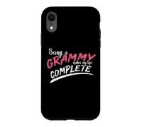 Être Un Grammy Rend ma Vie complète, Grand-mère, Grand-mère Coque pour iPhone XR
