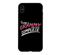 Être Un Grammy Rend ma Vie complète, Grand-mère, Grand-mère Coque pour iPhone XS Max