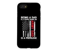 Être Un Papa est Un Choix Être Un Papa de l'armée est Un privilège US Coque pour iPhone SE (2020) / 7/8