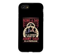 Être Un Papa est Un Choix Être Un Papa de l'armée est Un privilège US Coque pour iPhone SE (2020) / 7/8