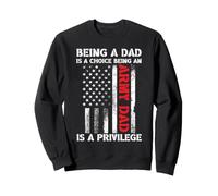 Être Un Papa est Un Choix Être Un Papa de l'armée est Un privilège US Sweatshirt
