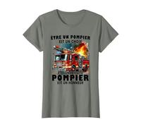 être un pompier est un choix être un retraité pompier T-Shirt