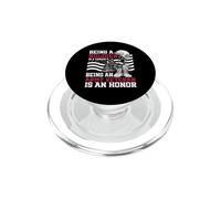 Être Un Soldat est Un Choix Être Un vétéran de l'armée est Un Honneur PopSockets PopGrip pour MagSafe