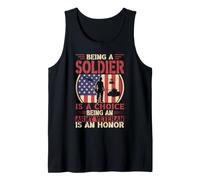 Être Un Soldat est Un Choix Être vétéran de l'armée est Un Honneur Débardeur