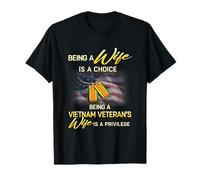 Être Une épouse d'un vétéran du Vietnam est Un privilège T-Shirt