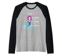 Être Une sirène était Difficile, Alors J'Ai décidé de Devenir infirmière Manche Raglan