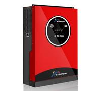 ETREPOW 3500W onduleur Hybride 24V DC à 230V AC Pur Sinus avec 100A MPPT contrôleur de Charge Solaire, Entrée PV maximale 500V,Adaptable aux Batteries Plomb-Acide ou Lithium