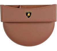 ETRFUNB Auto Boîte de Rangement pour Siège pour Lamborghini Murciélago, Avant Siège Boîte de Rangement Multifonctionnel Remplisseur d'Espace de Voiture,Brown