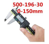 Étrier,0-150mm 500-196-30--Pied à coulisse Mitutoyo Inmm, mesure électronique, outils en acier inoxy TRACAGE METROLOGIE (MICROMETRE