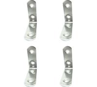 Etrier angulaire EDM 86091 an24 Acier inoxydable 5 x 5 x 1,6 cm 4 pièces