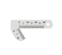 Étrier chanfreiné en acier inoxydable pour angle intérieur et extérieur. Pour mesurer, résistant pour une utilisation en atelier (petite taille 60°)