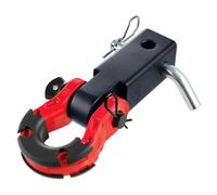 Étrier d'attelage VEVOR, adapté aux attelages de remorque de 2 pouces, résistance à la rupture 65.900 lbs, manille à anneau en D avec goupille de sécurité d'attelage, accessoire de remorquage robuste