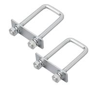 Etrier de fixation en U 40mm angulaire lot de 2 pièces