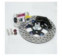 Étrier De Frein À 2 Pistons Avec Entraxe 43 Mm Pour Disque 220 Amortisseur Noyau 27 (moto, Scooter, Etc.)(Q)