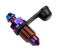 Étrier de frein avec embout de buse d'huile, vis de vidange d'huile, frein à disque, bouchon de bride en acier inoxydable 304 M10 x 1,0/1,25(Ti-M10x 1.0)