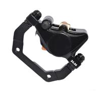 Étrier de frein électrique pour vélo électrique, distance de montage de 51 mm, matériau ABS, compatible avec les liquides de frein DOT 4, pièce de rechange pliable pour vélo électrique (noir type 2)