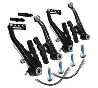 Étrier De Frein V-Brake En Alliage D'aluminium For Vélo De Route - Freins V-Brake À Tirage Linéaire De 10,5 Cm For VTT, BMX Et Vélos Pliants(2 PC)