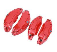 Étrier de Moyeu de Roue Couvre 4 Pièces 19in 20in Alliage D'aluminium étrier de Frein à Disque Accessoires Garde Protecteur Couverture Remplacement pour Modèle Y (Rouge)