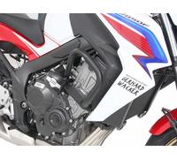 Étrier de protection moteur avec coussin de protection noir pour Honda CB 650...