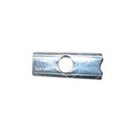 Étrier de serrage pour lave-vaisselle Meiko, Küppersbusch, dihr, Kromo, Angelo po Longueur 21 mm Largeur 10 mm Hauteur 10 mm avec Ø 6,5 mm