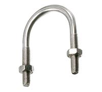 Etrier fileté zingué 77 pour tube ISO avec écrous boîte de 5 - ACTON - 3375077