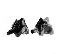Étrier Flat Mount pour xg Frein Hydraulique CNC Ultra-Léger Étrier | Alliage aluminium CNC, design ultra-léger 97g, étrier flat mount, compatible pour gravel et BMX(Black (set))